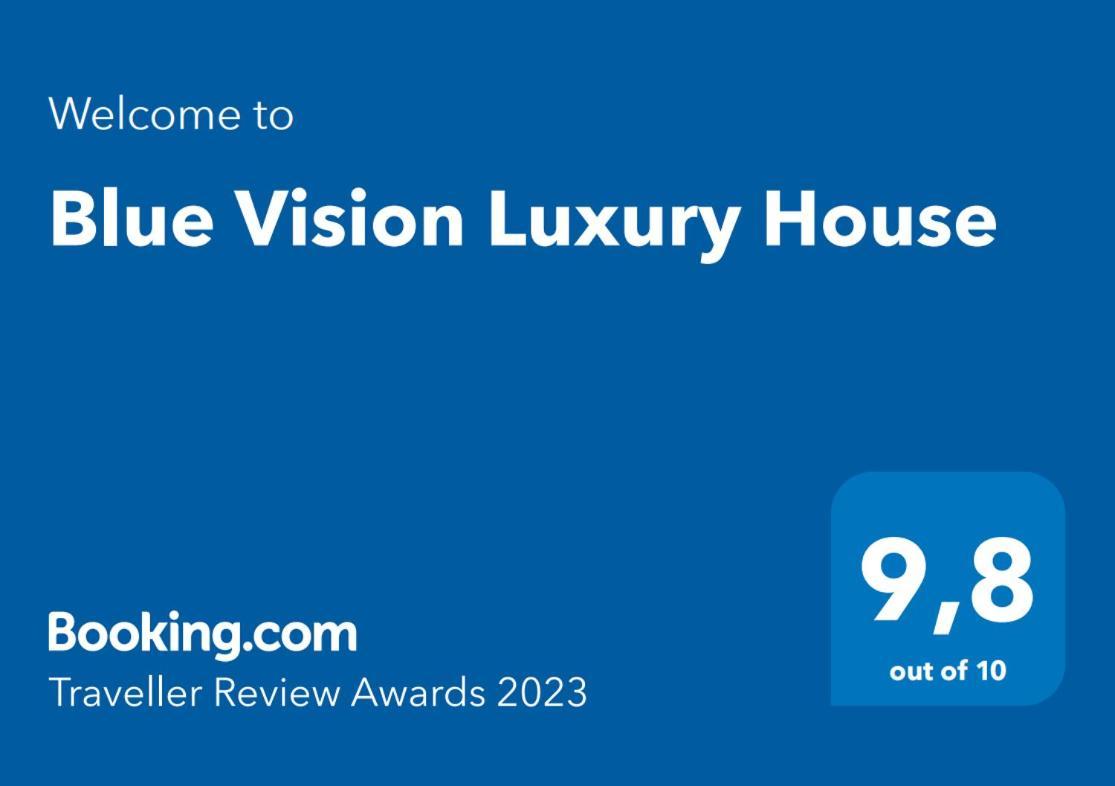Blue Vision Luxury House Villa Pefki  Bagian luar foto